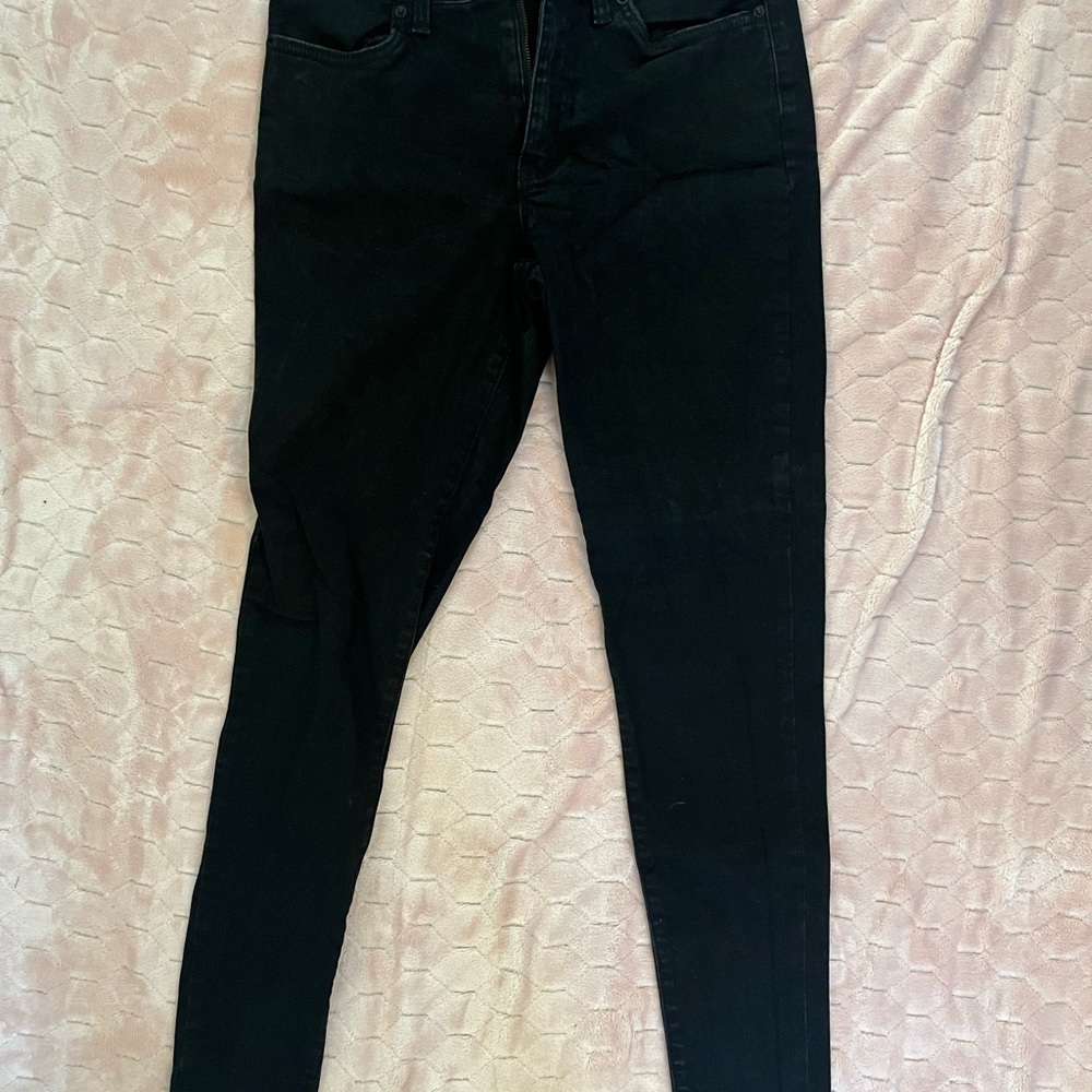 Refuge Black Skinny Jeans Sleek Streamlined Fit